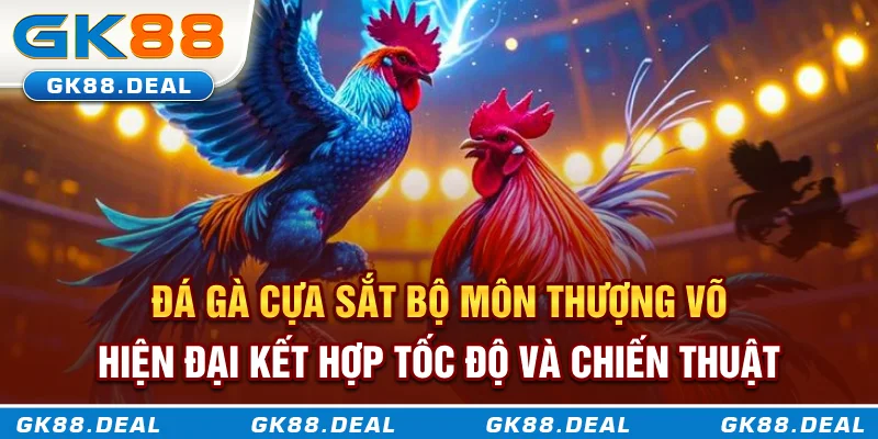 Đá Gà Cựa Sắt - Bộ Môn Thượng Võ Hiện Đại Kết Hợp Tốc Độ Và Chiến Thuật Đá gà cựa sắt bộ môn thượng võ hiện đại kết hợp tốc độ và chiến thuật